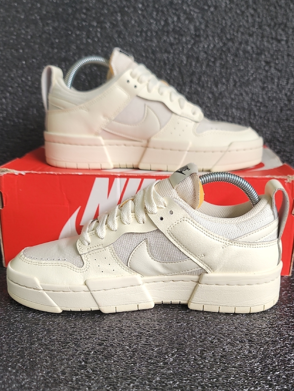 Nike Dunk Low Disrupt "Coconut Milk" Like New Wmns 8.5 Fast Shipping - Picture 3 of 12